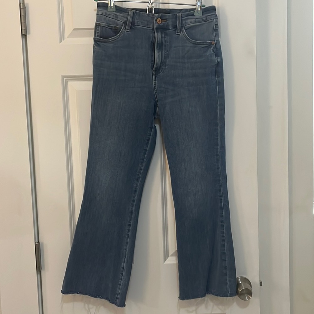 Express cropped flair jeans NWOT